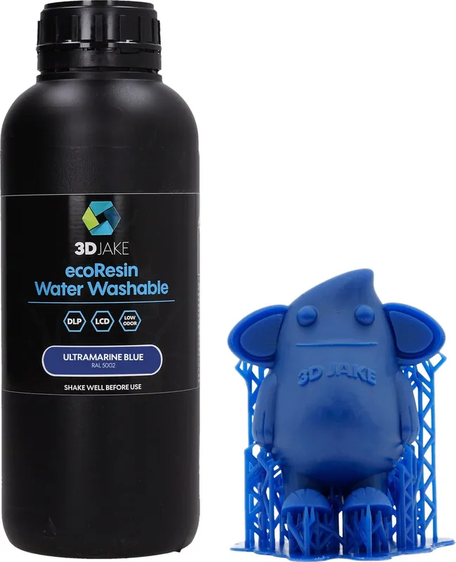 3DJAKE ecoResin Water Washable Ultramarine Blue, 1.000 g Koupit Online