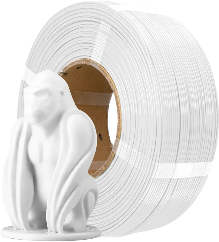 Nová Kolekce AzureFilm PETG Hyper Speed Refill White, 1,75 mm / 1000 g