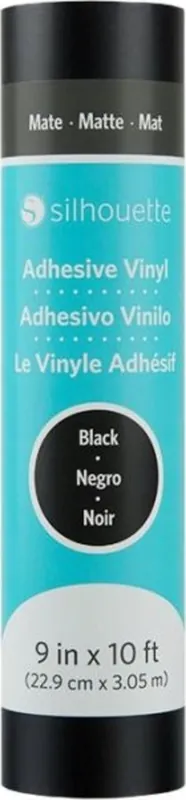 Expresní Doručení Silhouette Matte Removable Vinyl - 22,9 cm x 3 m, White