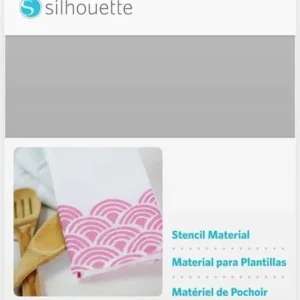 Silhouette Stencil Sheets, Non-Adhesive Nejlepší Cena