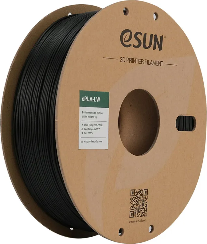 eSUN PLA-LW Black, 1,75 mm / 1000 g Pouze Dnes