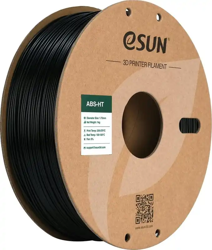 Finální Výprodej eSUN ABS-HT Black, 1,75 mm / 1000 g