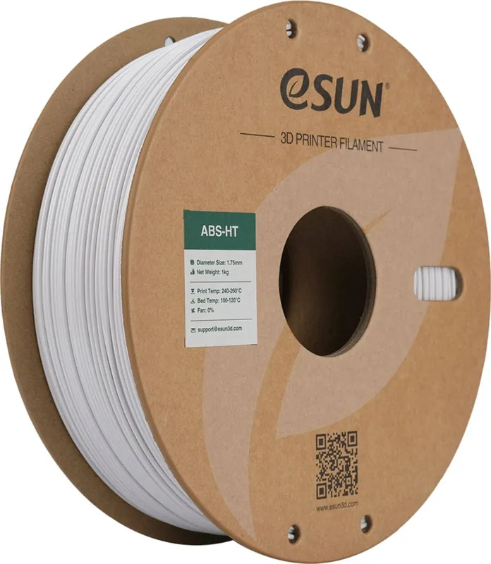 Omezená Nabídka eSUN ABS-HT Cold White, 1,75 mm / 1000 g