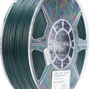 Cenově Výhodný eSUN ABS-CF Dark Green, 1,75 mm / 1000 g