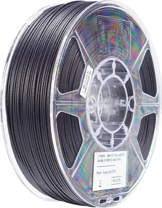 eSUN ABS-CF Dark Purple, 1,75 mm / 1000 g Akce