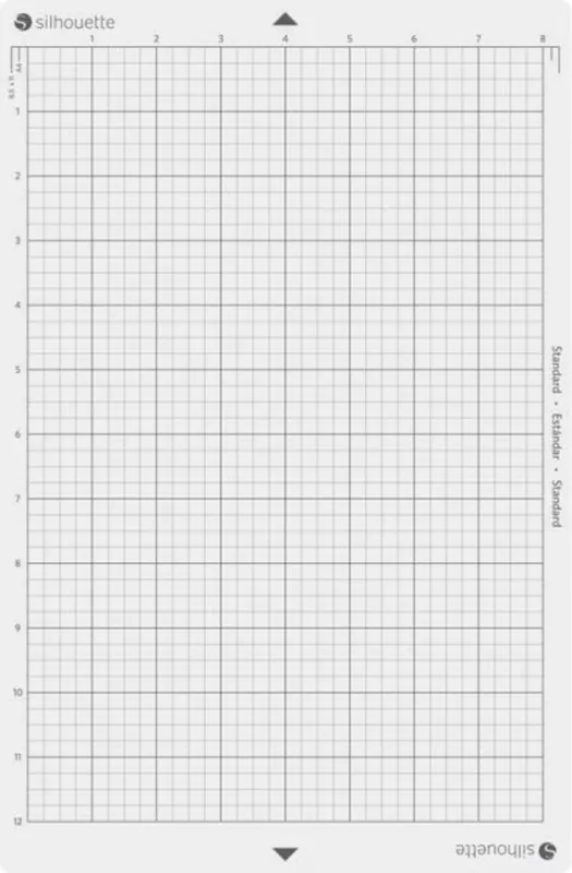 Dokud Zásoby Vydrží Silhouette Cutting Mat - 20,3 x 30,4 cm, Standard Tack