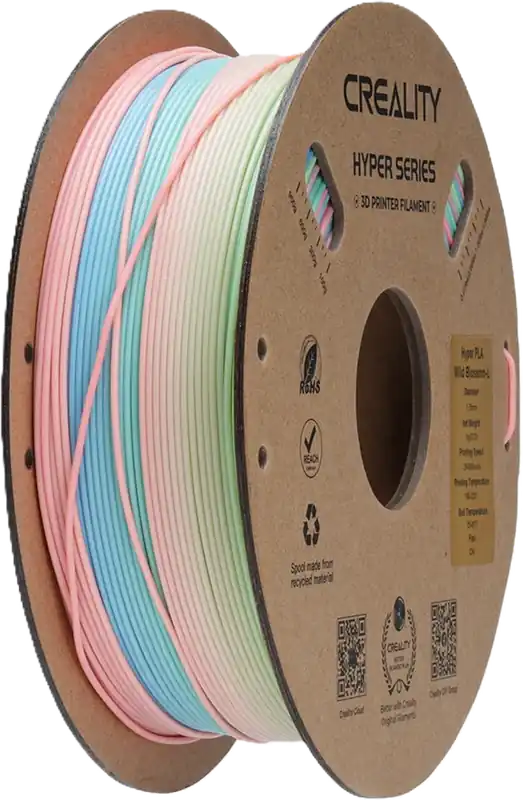 Kup Teď Creality Hyper PLA Rainbow Wild Blossom-Long Gradient, 1,75 mm / 1000 g