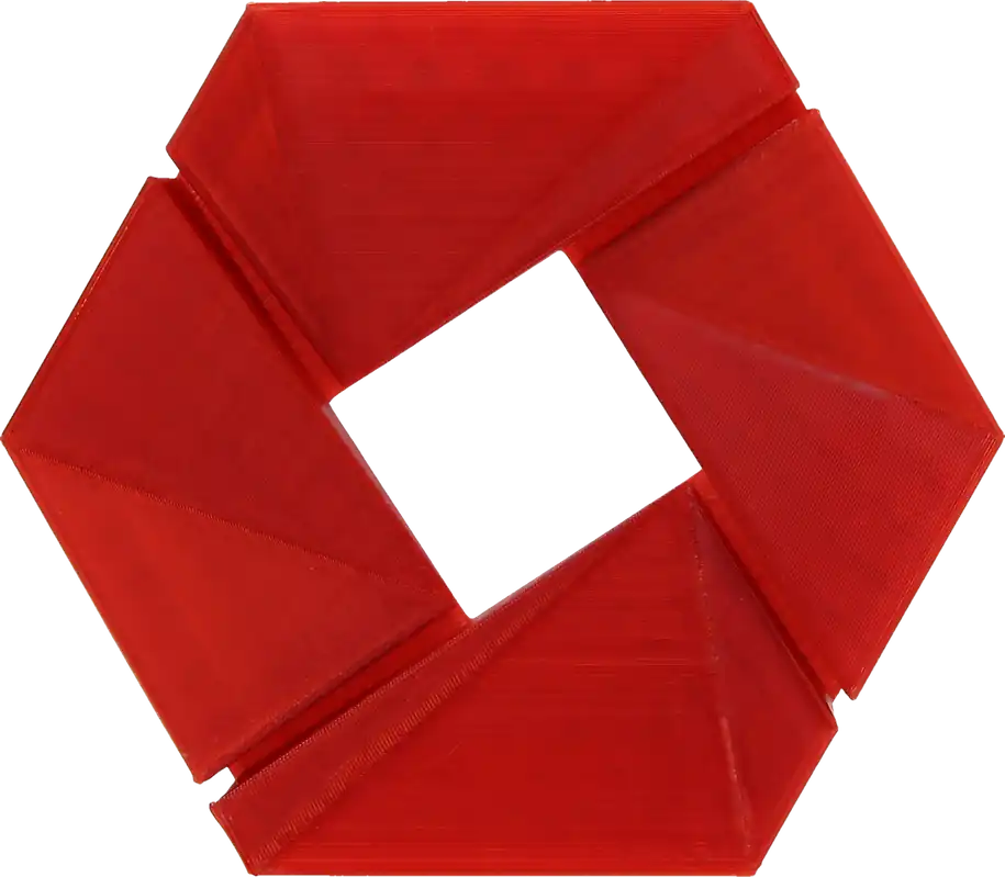 3DJAKE easyPETG Transparent Red, 1,75 mm / 2300 g Rychlé Dodání