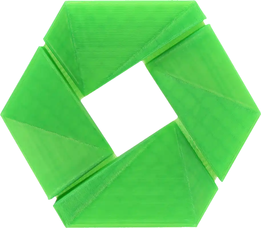 Přímo Od Výrobce 3DJAKE easyPETG Transparent Green, 1,75 mm / 1000 g
