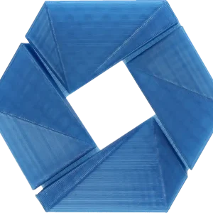 3DJAKE easyPETG Transparent Blue, 1,75 mm / 2300 g Časově Omezené