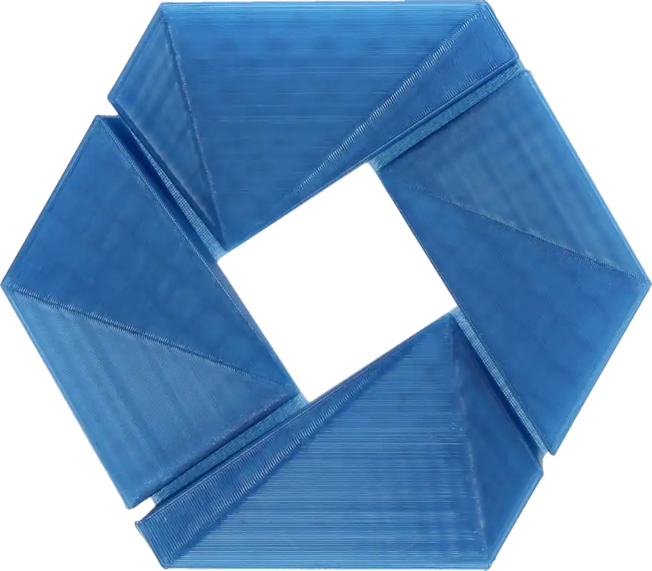 3DJAKE easyPETG Transparent Blue, 1,75 mm / 2300 g Časově Omezené