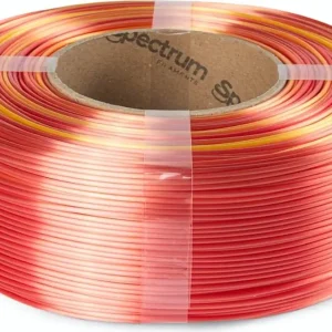 Bezpečná Platba Spectrum ReFill PLA Silk Rainbow Fire Red, 1,75 mm / 1000 g