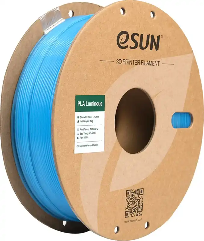 eSUN ePLA-Luminous Blue, 1,75 mm / 1000 g Značkový