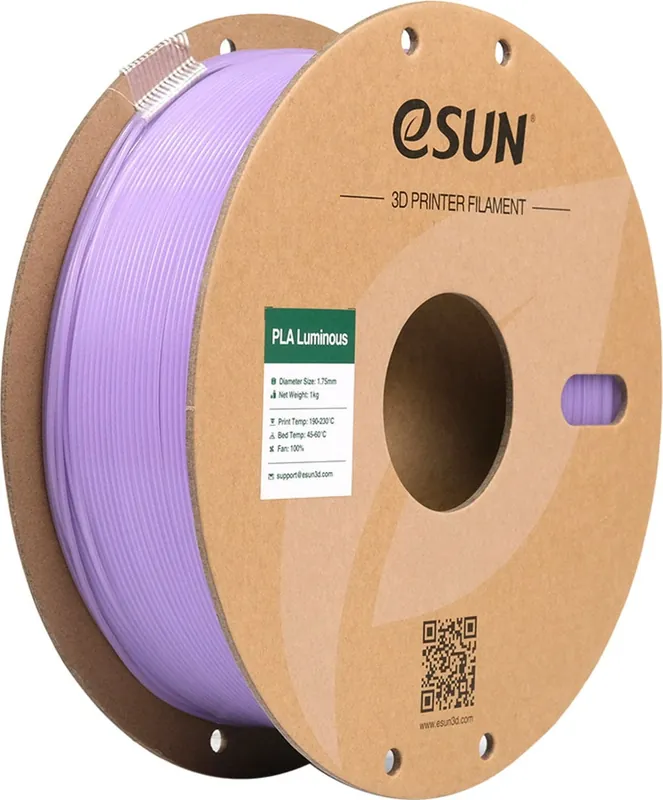 Cenově Výhodný eSUN ePLA-Luminous Purple, 1,75 mm / 1000 g