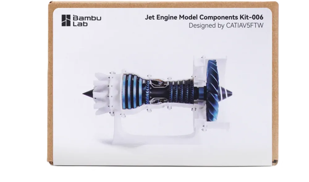 Bambu Lab Jet Engine Model Components Kit-006 Objednat Nyní