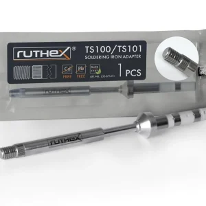 ruthex 1x adaptér pájecího hrotu kompatibilní s řadou TS100 / TS101 / PINECIL Sleva
