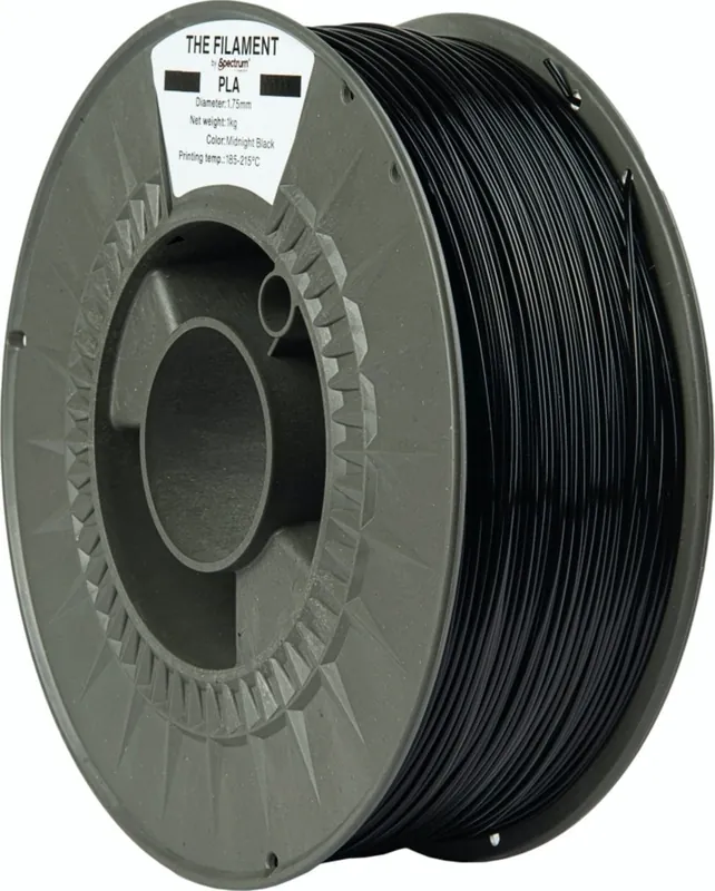 The Filament PLA Midnight Black, 1,75 mm / 1000 g Značkový
