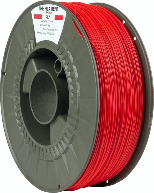 Sezónní Sleva The Filament PLA Technical Red, 1,75 mm / 1000 g