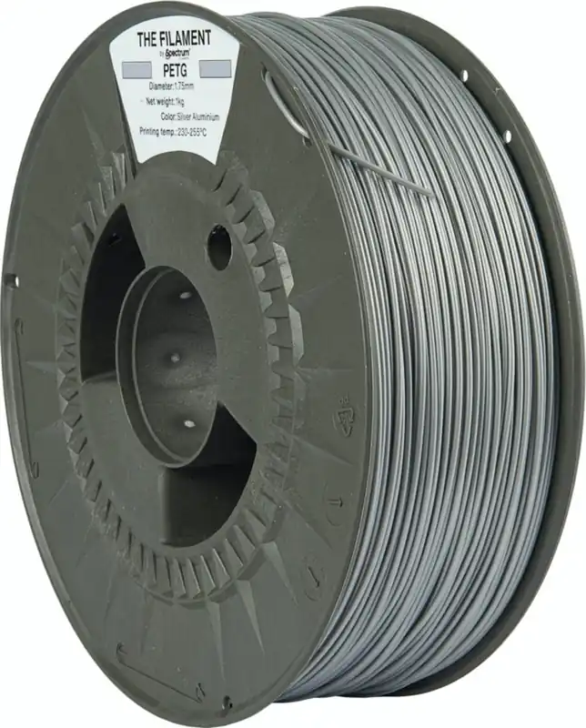 The Filament PETG Silver Aluminium, 1,75 mm / 1000 g Výhodná Nabídka