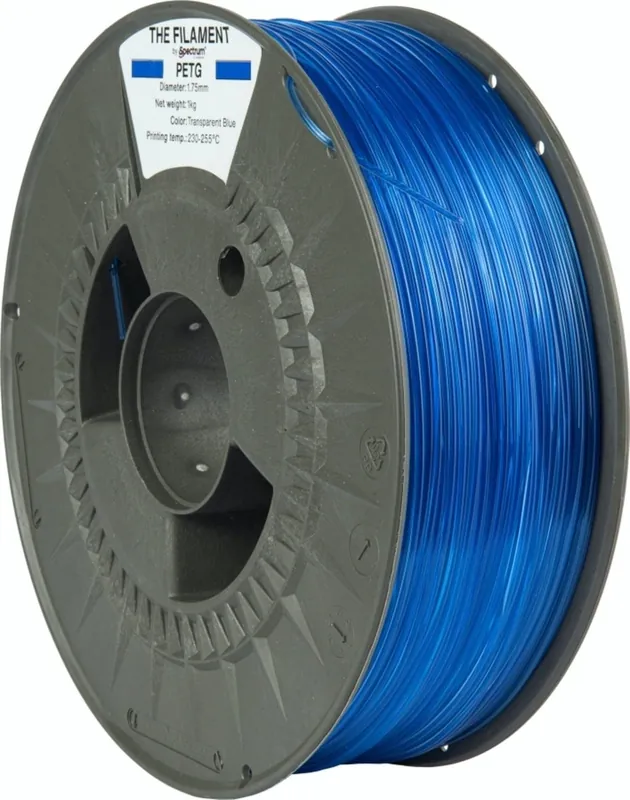 Nejprodávanější The Filament PETG Transparent Blue, 1,75 mm / 1000 g