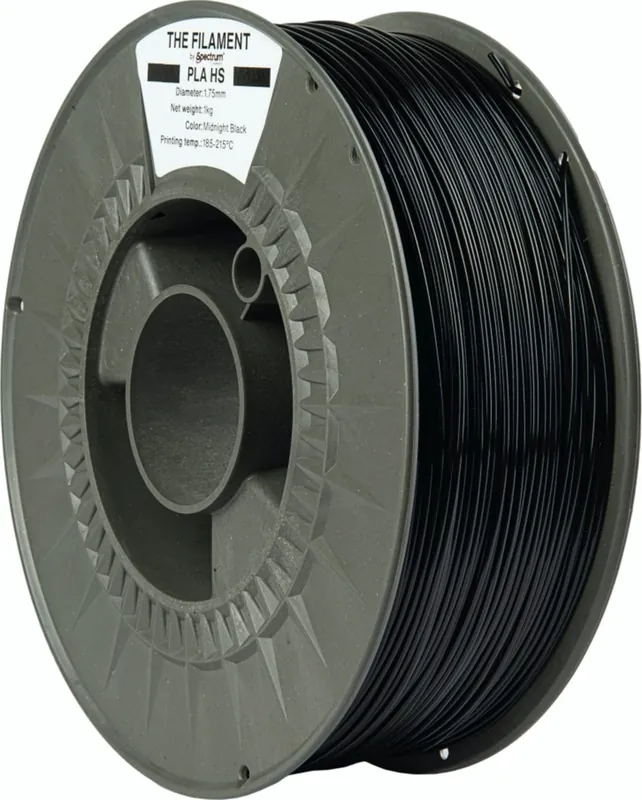 Sleva The Filament PLA HS Midnight Black, 1,75 mm / 1000 g