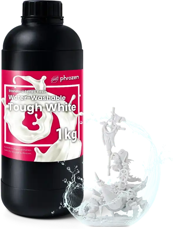 Phrozen Water-Washable Tough Resin White, 1.000 g Cenový Hit