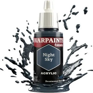 Nová Kolekce The Army Painter Warpaints Fanatic: Desaturated Blue-Greys, Night Sky (18 ml)