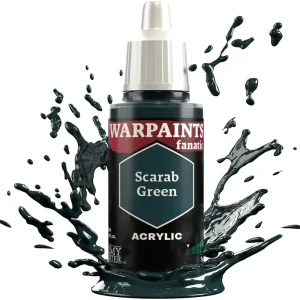 The Army Painter Warpaints Fanatic: Teals, Scarab Green (18 ml) Objednat Nyní