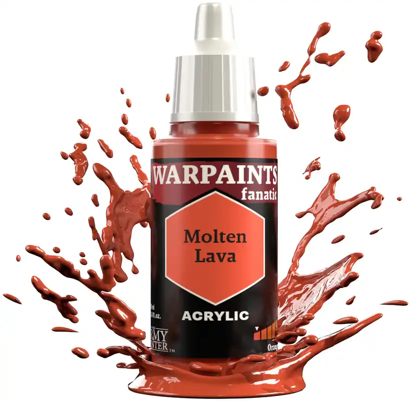 Poslední Šance The Army Painter Warpaints Fanatic: Oranges, Molten Lava (18 ml)