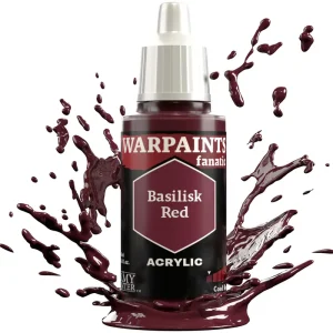 The Army Painter Warpaints Fanatic: Cool Reds, Basilisk Red (18 ml) Expresní Doručení