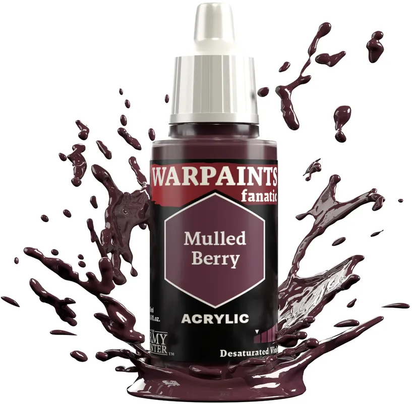 The Army Painter Warpaints Fanatic: Desaturated Violets, Mulled Berry (18 ml) Ověřený