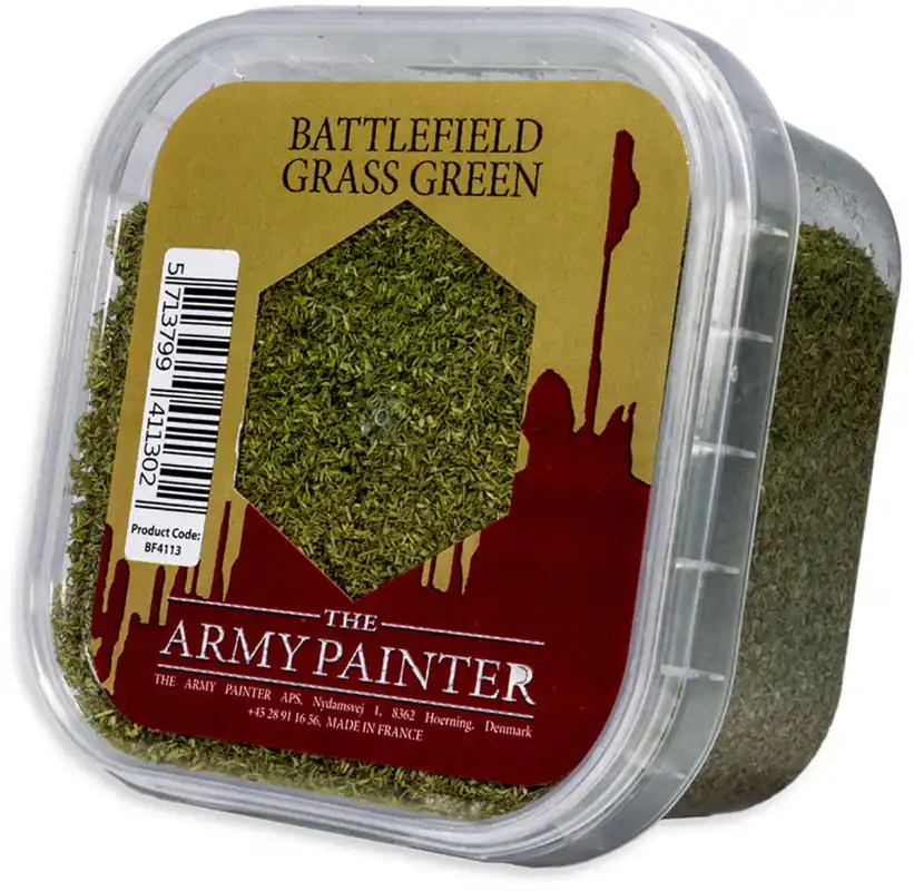 The Army Painter Battlefield Basing: Grass Green Originální