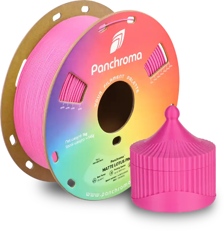 Expresní Doručení Polymaker Panchroma™ PLA Matte Lotus Pink, 1,75 mm / 1000 g