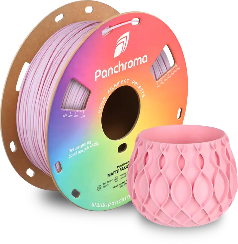 Polymaker Panchroma™ PLA Matte Sakura Pink, 1,75 mm / 1000 g Nízká Cena