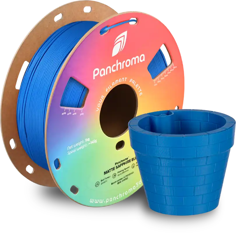 Polymaker Panchroma™ PLA Matte Sapphire Blue, 1,75 mm / 1000 g Akční Nabídka