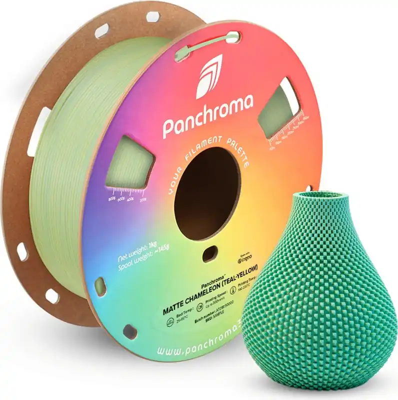 Polymaker Panchroma™ PLA Dual Matte Chameleon (Teal-Yellow), 1,75 mm / 1000 g Hit Sezóny