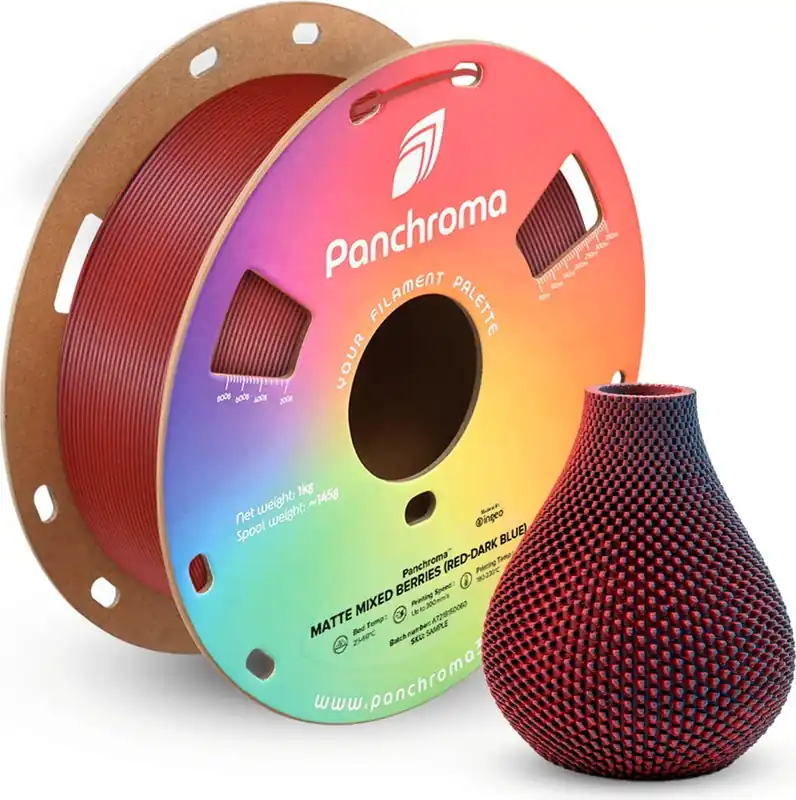 Polymaker Panchroma™ PLA Dual Matte Mixed Berries (Red-Dark Blue), 1,75 mm / 1000 g Top Prodej