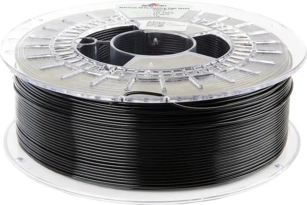 Cenová Bomba Spectrum PETG Premium High Speed Deep Black, 1,75 mm / 1000 g