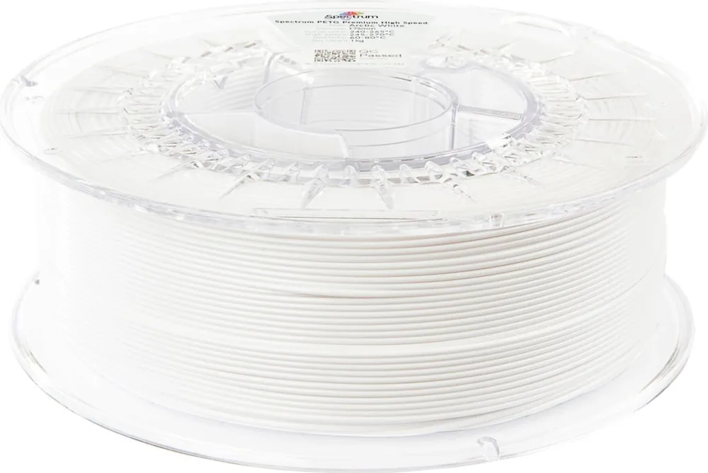 Sleva Spectrum PETG Premium High Speed Arctic White, 1,75 mm / 1000 g