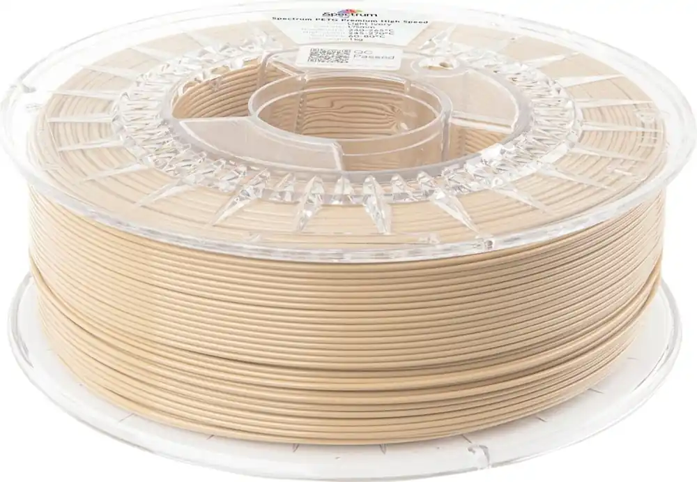 Speciální Cena Spectrum PETG Premium High Speed Light Ivory, 1,75 mm / 1000 g