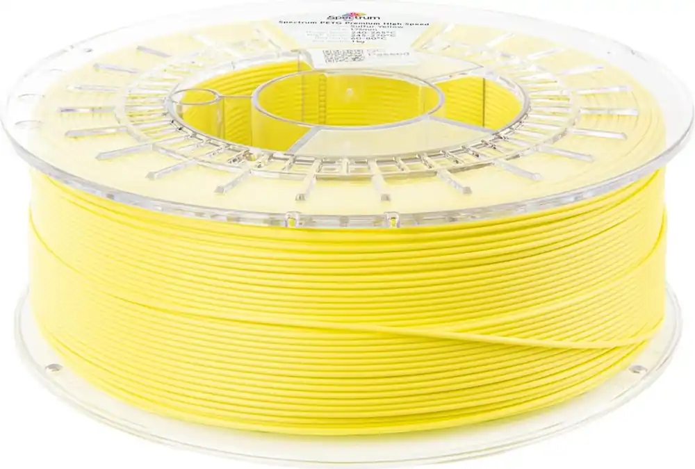 Nakupujte Hned Spectrum PETG Premium High Speed Sulfur Yellow, 1,75 mm / 1000 g