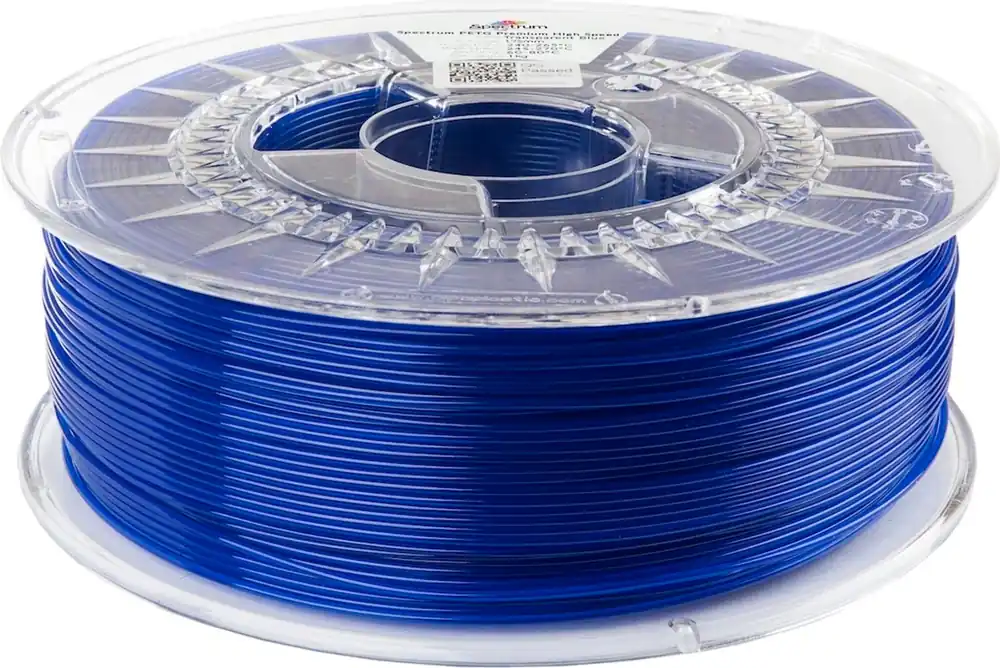 Spectrum PETG Premium High Speed Transparent Blue, 1,75 mm / 1000 g Super Cena