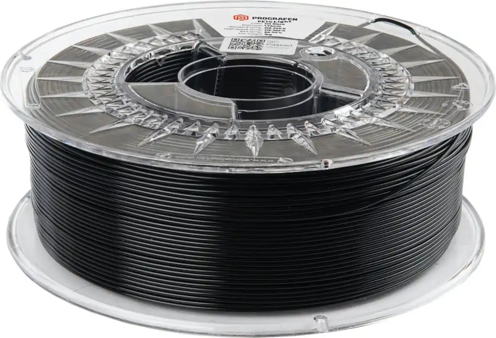 Prografen PET-G Graphene Light Jet Black, 1,75 mm / 1000 g Cenová Bomba