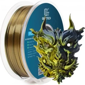 Víkendová Akce GEEETECH PLA Silk Dual Gold+Black, 1,75 mm / 1000 g