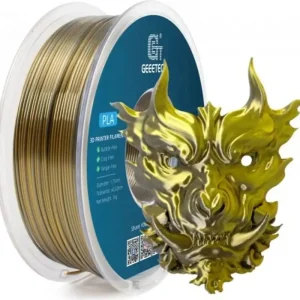 Cenově Výhodný GEEETECH PLA Silk Dual Gold+Silver, 1,75 mm / 1000 g