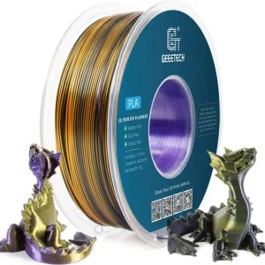 Akce GEEETECH PLA Silk Tri-Color Purple+Gold+Black, 1,75 mm / 1000 g