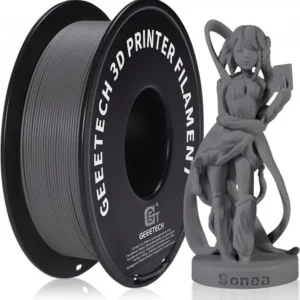 GEEETECH PLA Matte Dark Grey, 1,75 mm / 1000 g Horká Nabídka