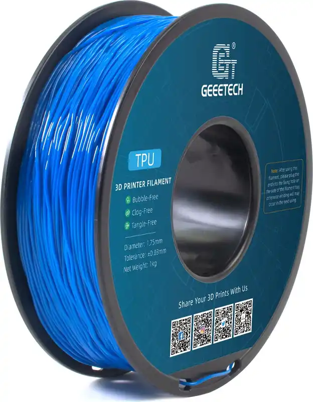 GEEETECH TPU Blue, 1,75 mm / 1000 g Pouze Dnes
