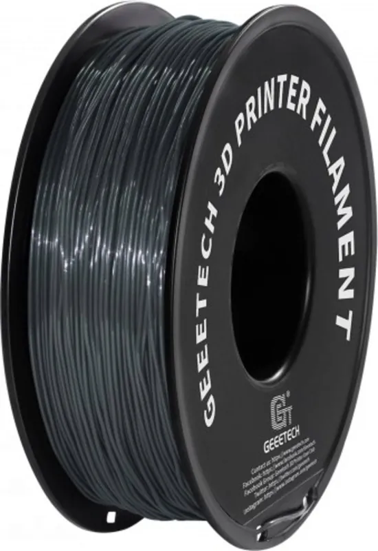 Zlevněný GEEETECH TPU Transparent Silver, 1,75 mm / 1000 g