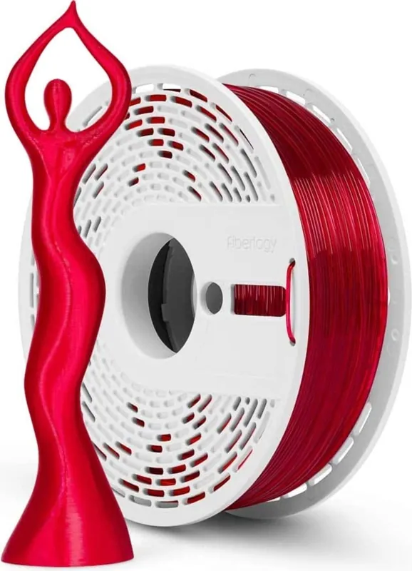 Sleva Fiberlogy HS PLA Clear Pink, 1,75 mm / 850 g